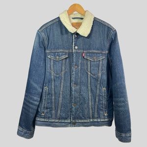 Levi’s Jean Sherpa Trucker Jacket